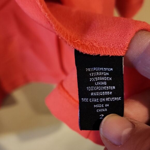 Torrid Coral Women's Jacket Size 2 EUC - Picture 6 of 6